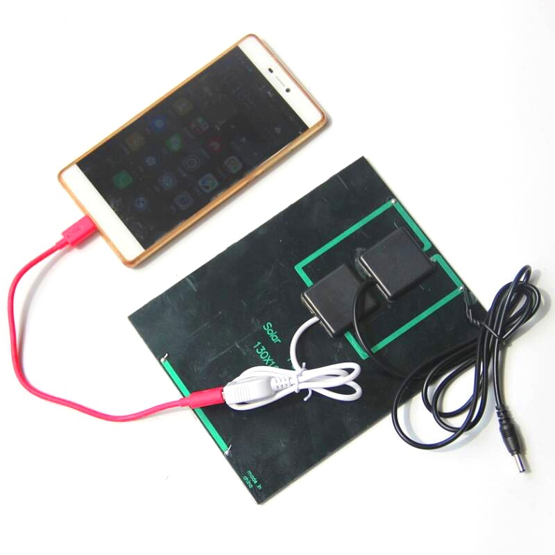 3.5W 5V Polysilicon Epoxy Solar Panel Cell Battery Charger