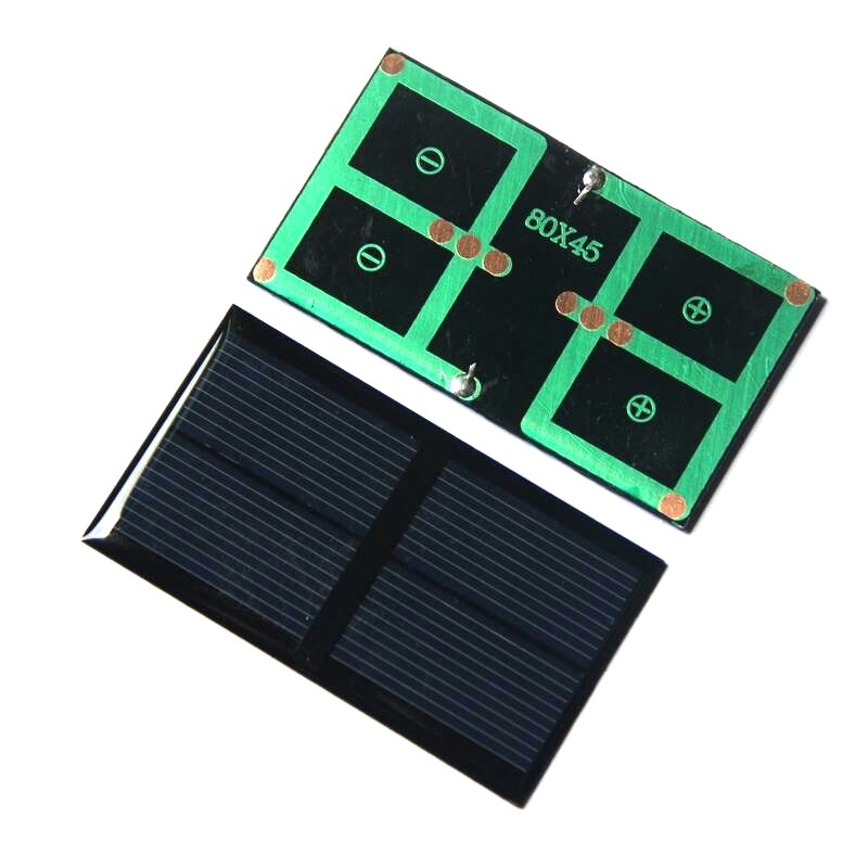 0.5W 1V Polysilicon Epoxy Solar Panel Cell Battery Charger