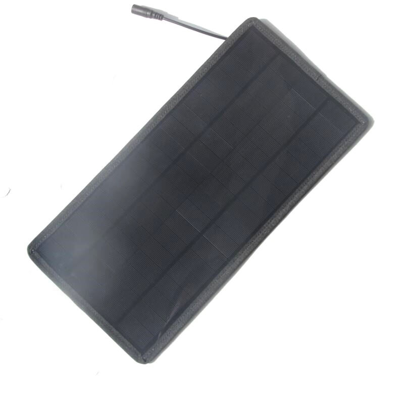 12W 18V Monocrystalline Solar Panel Cell Battery Charger