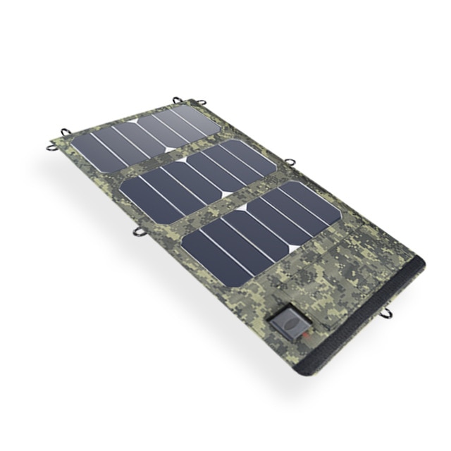 20W 5V Monocrystalline Folding Solar Panel Battery Charger