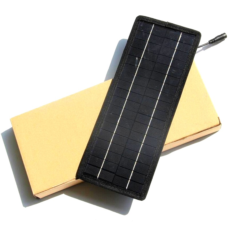 4.5W 12V Monocrystalline Solar Panel Cell Battery Charger