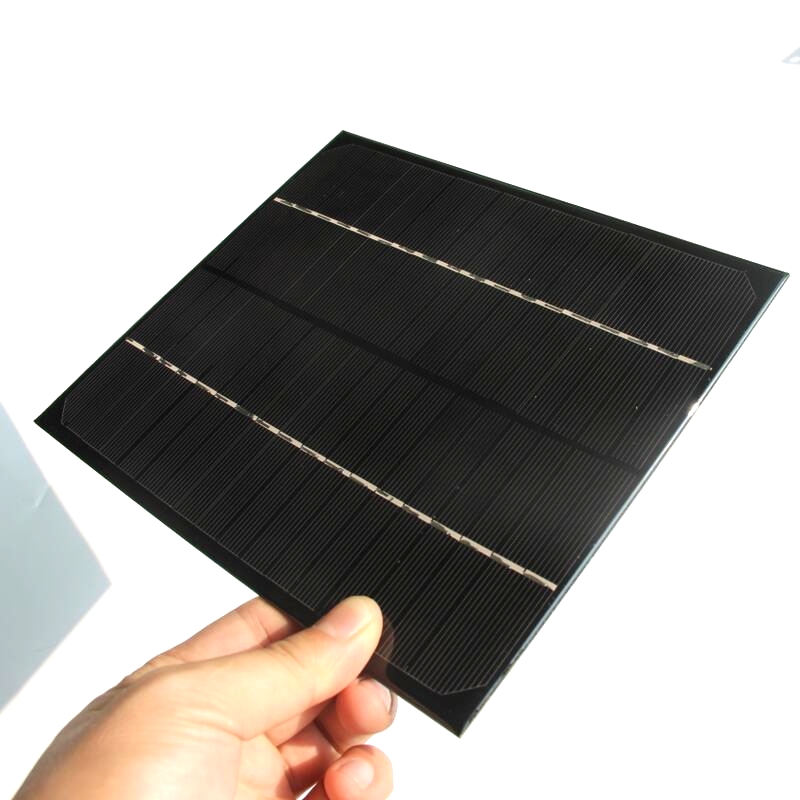 6W 18V Monocrystalline Epoxy Solar Panel Cell Battery Charger