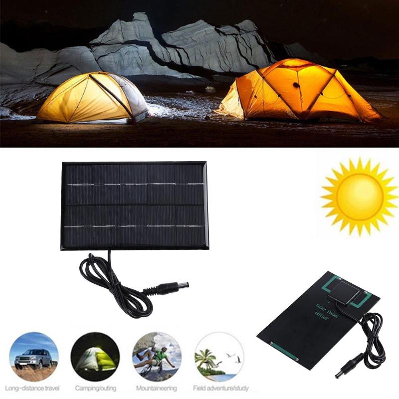 1.9W 5V Polysilicon Epoxy Solar Panel Cell Battery Charger