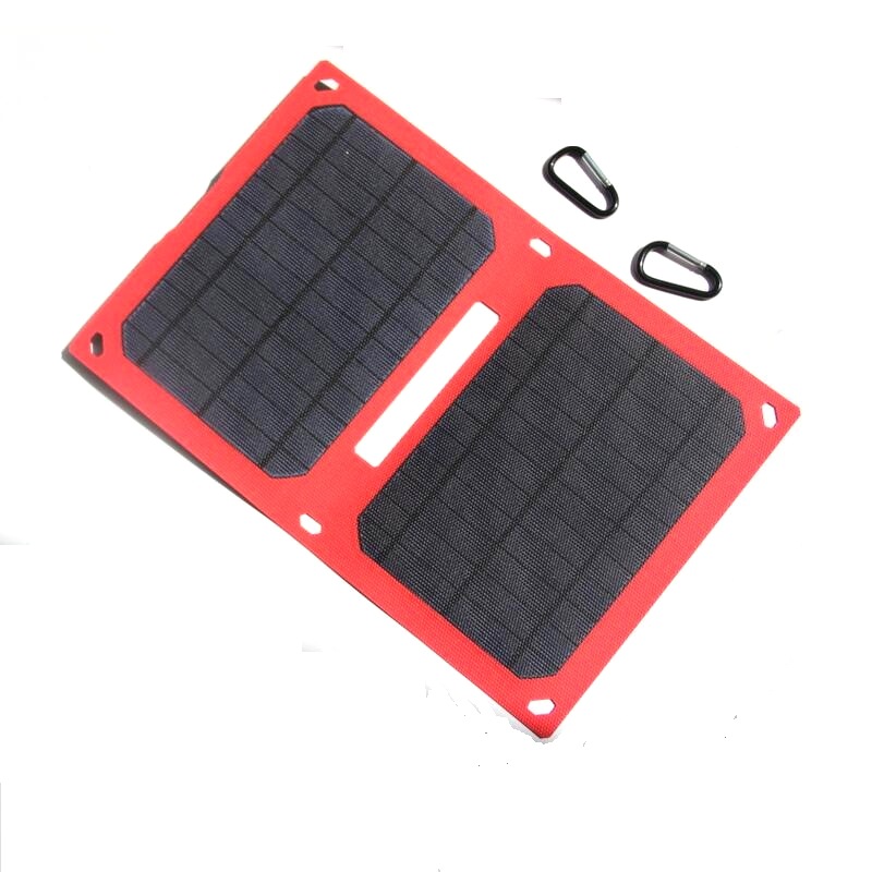 12W 5V Folding Portable Solar Panel Battery Charger