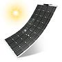 50W 60W 80W 100W 18V Monocrystalline Flexible Solar Panel